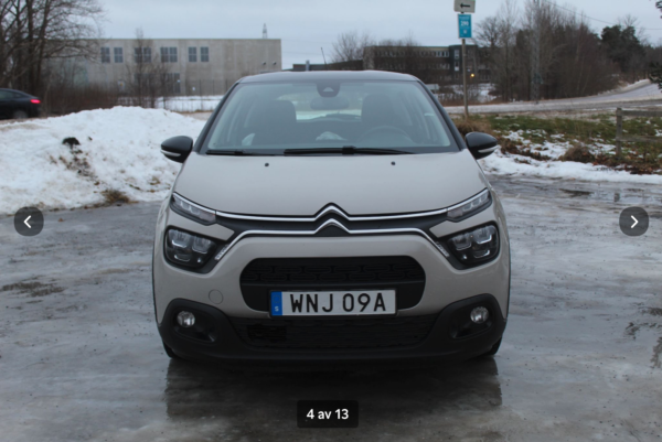 Citroën C3 1.2 PureTech EURO 6 SERVAD VINERHJUL 1815KR/MÅN - Bild 13
