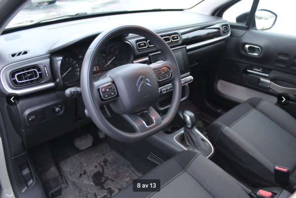 Citroën C3 1.2 PureTech EURO 6 SERVAD VINERHJUL 1815KR/MÅN - Bild 9