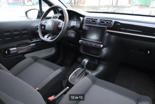 Citroën C3 1.2 PureTech EURO 6 SERVAD VINERHJUL 1815KR/MÅN - Bild 2