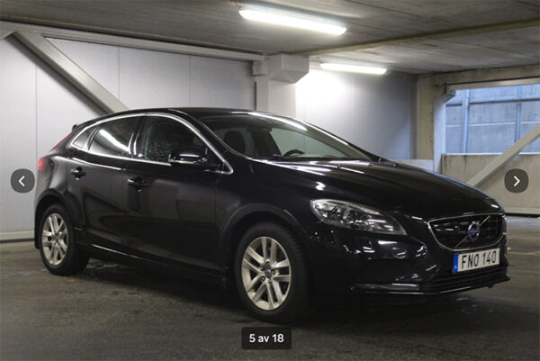 Volvo V40 D4 kamrembytt Momentum 190hk navi servad Voc - Bild 5