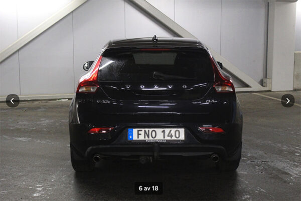 Volvo V40 D4 kamrembytt Momentum 190hk navi servad Voc - Bild 6