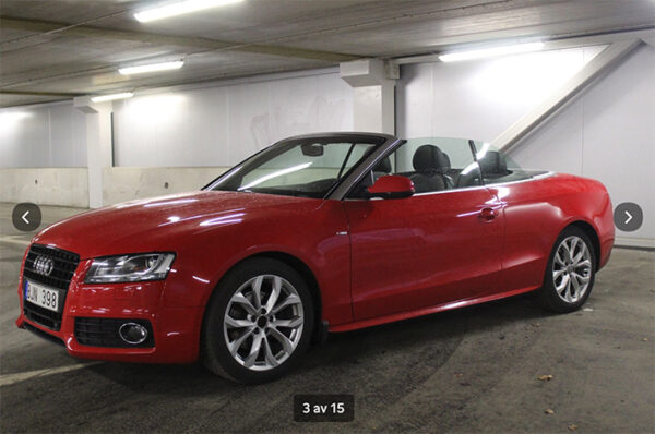Audi A5 Cabriolet 1.8 TFSI S-line servad garanti räntefritt - Bild 4