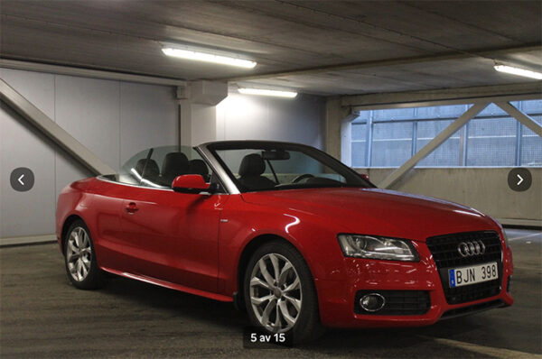 Audi A5 Cabriolet 1.8 TFSI S-line servad garanti räntefritt - Bild 6