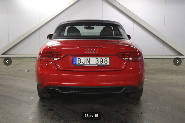 Audi A5 Cabriolet 1.8 TFSI S-line servad garanti räntefritt - Bild 14