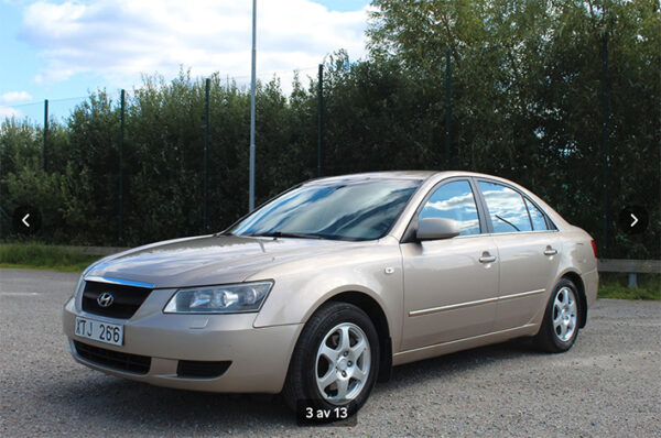 Hyundai Sonata 2.0 CRDi manuell vinterhjul - Bild 3