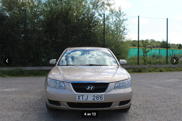 Hyundai Sonata 2.0 CRDi manuell vinterhjul - Bild 4