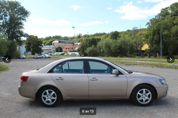 Hyundai Sonata 2.0 CRDi manuell vinterhjul - Bild 6