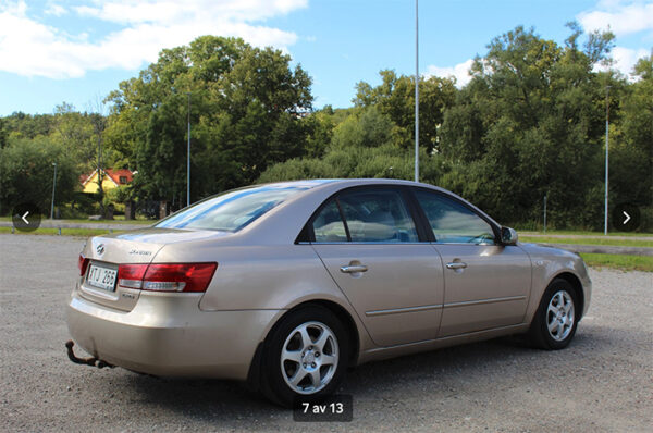 Hyundai Sonata 2.0 CRDi manuell vinterhjul - Bild 7