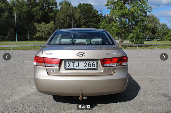 Hyundai Sonata 2.0 CRDi manuell vinterhjul - Bild 8